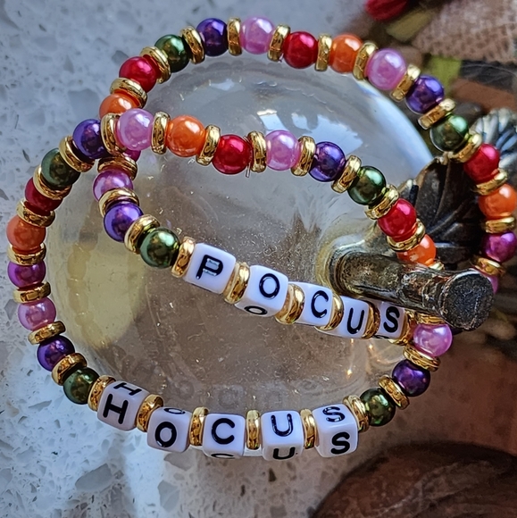 Hocus Pocus Beaded Stretch Bracelets - Picture 6 of 12